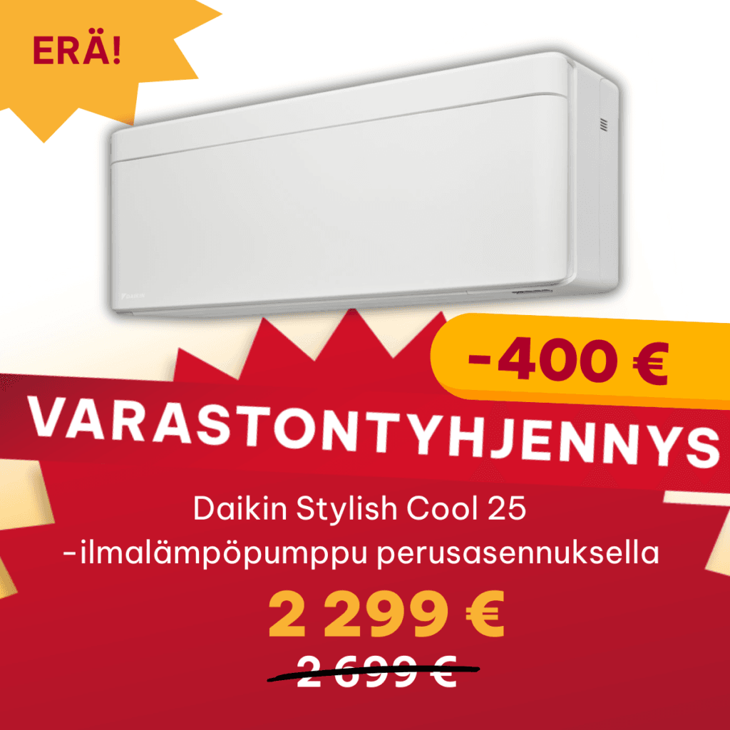 Daikin Stylish Cool 25 ilmalämpöpumppu