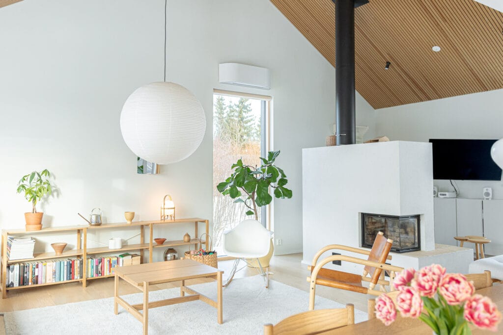 Ilmalämpöpumppu asennettuna