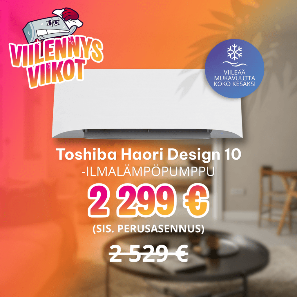 Toshiba Haori Design 10 tarjous