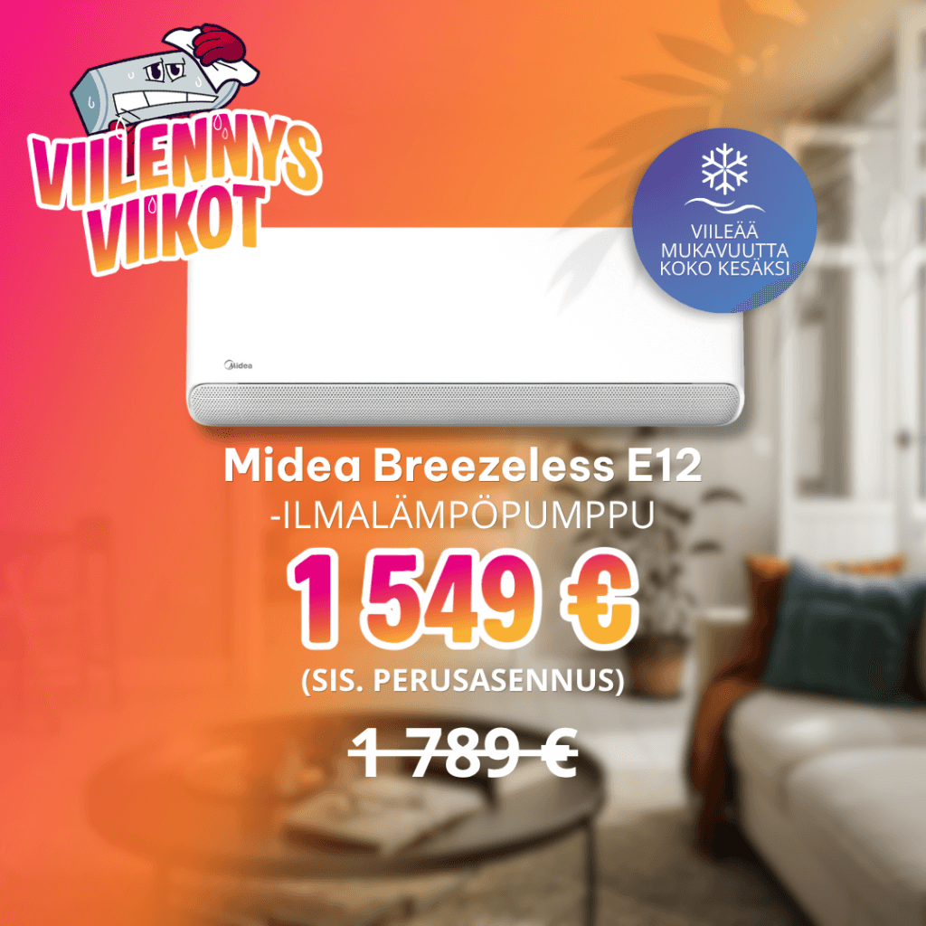Midea Breezeless tarjous