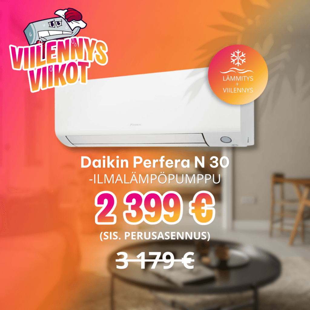 Daikin Perfera N30 tarjous