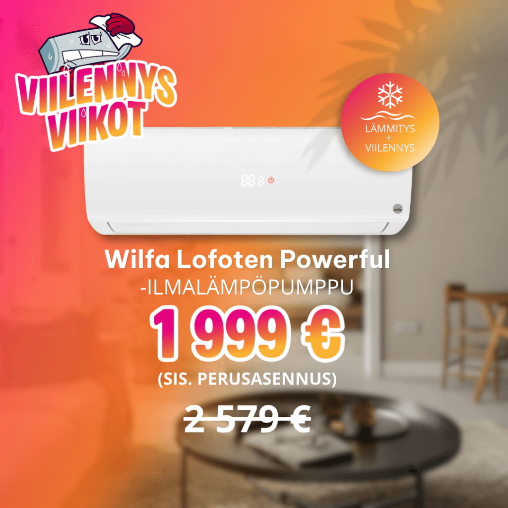 Wilfa Lofoten tarjous