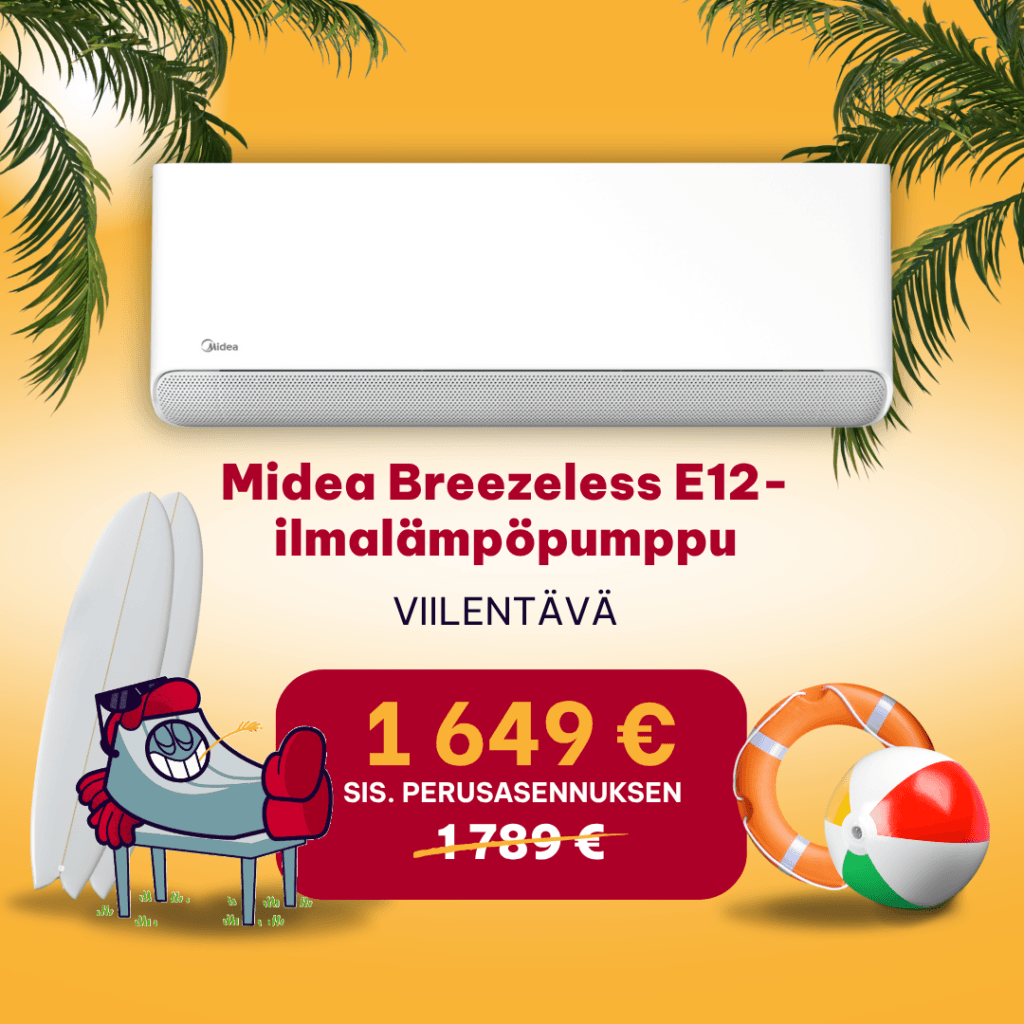 Midea Breezeless E12 tarjous