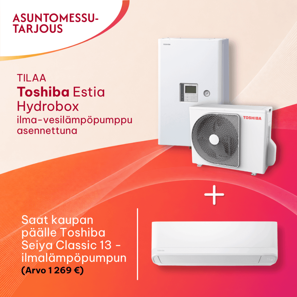 Toshiba Estia Hydrobox tarjous