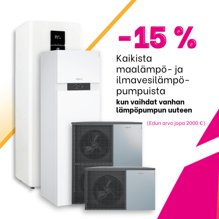 Lämpöpumpputarjous VaihtoViikot LämpöYkkönen