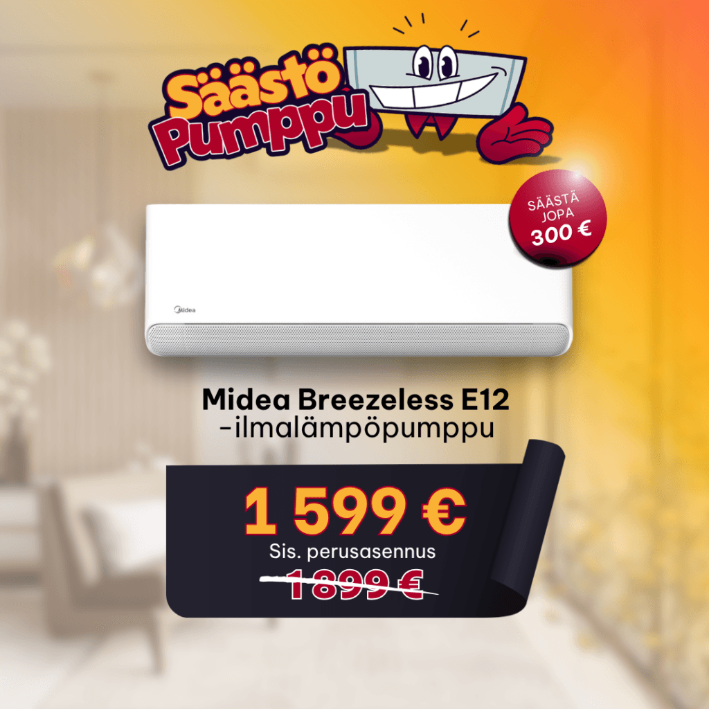 Midea Breezeless E12 tarjous